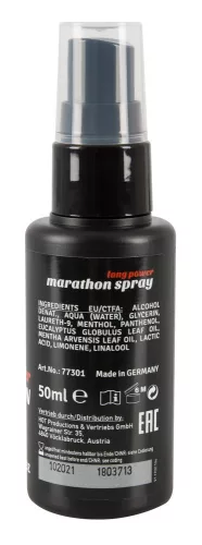 HOT Long Power Marathon - ejakuláció késleltető spray (50 ml) - Bio és natúr intim termékek
