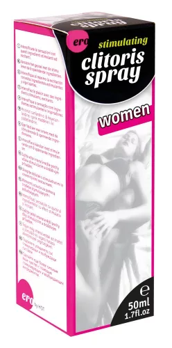 HOT Clitoris Spray - klitorisz stimuláló spray nőknek (50 ml) - Bio és natúr intim termékek