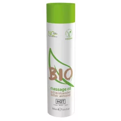 HOT BIO - vegán masszázsolaj - mandula (100ml) - Bio és natúr intim termékek