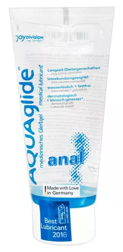 AQUAglide - vízbázisú anál síkosító (100ml) - Bio és natúr intim termékek