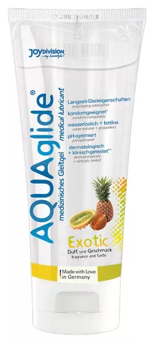 AQUAglide - vízbázisú síkosító exotic (100ml) - Bio és natúr intim termékek
