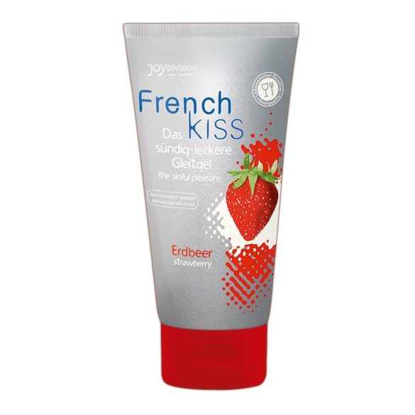 JoyDivision French Kiss síkosító - eper (75 ml)