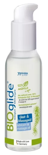 BIOglide 2in1 - síkosító és masszázsolaj egyben (125 ml) - Bio és natúr intim termékek