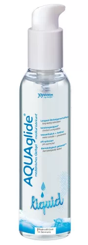 AQUAglide liquid - hosszantartó, kímélő vízbázisú síkosító (250 ml) - Bio és natúr intim termékek