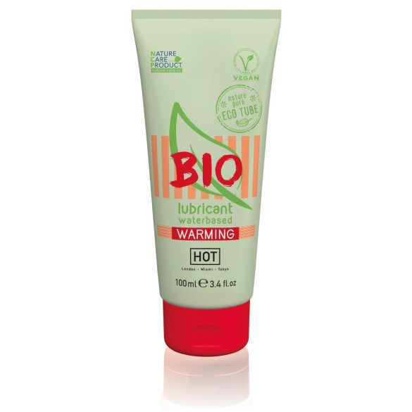 HOT BIO Warming - melegítő hatású vegán vízbázisú síkosító (100ml)