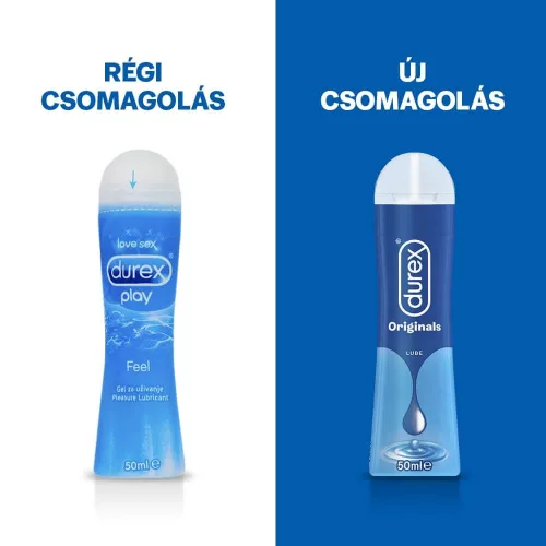 Durex Play Feel - vízbázisú síkosító (50 ml) - Bio és natúr intim termékek