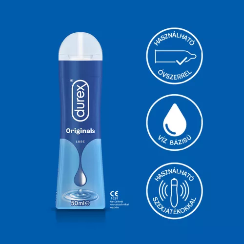Durex Play Feel - vízbázisú síkosító (50 ml) - Bio és natúr intim termékek