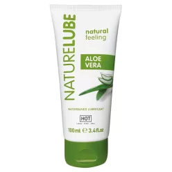 HOT NatureLube Aloe Vera - vízbázisú síkosító (100ml) - Bio és natúr intim termékek