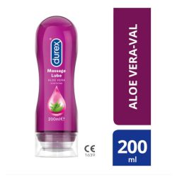 Durex Play 2in1 masszázsolaj - Aloe Vera (200 ml)