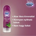 Durex Play 2in1 masszázsolaj - Aloe Vera (200 ml)