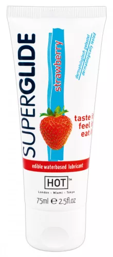 / HOT Superglide Eper - ehető síkosító (75 ml) - Bio és natúr intim termékek