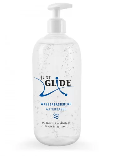 Just Glide vízbázisú síkosító (500 ml) - Bio és natúr intim termékek