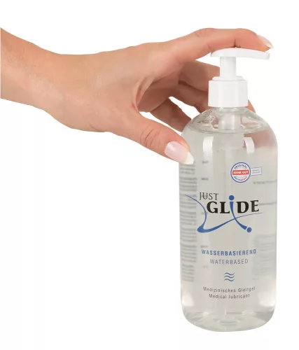 Just Glide vízbázisú síkosító (500 ml) - Bio és natúr intim termékek