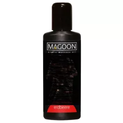 Magoon masszázsolaj - epres (100ml) - Bio és natúr intim termékek