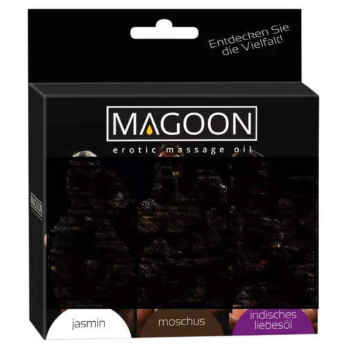 Magoon masszázsolaj szett (3x50 ml) - Bio és natúr intim termékek
