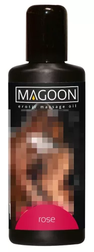 Magoon masszázsolaj - rózsa (100ml) - Bio és natúr intim termékek