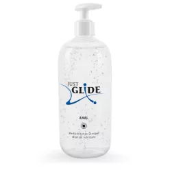 Just Glide Aanal - vízbázisú, anál síkosító (500 ml) - Bio és natúr intim termékek
