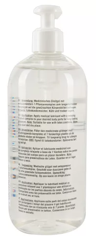 Just Glide Aanal - vízbázisú, anál síkosító (500 ml) - Bio és natúr intim termékek