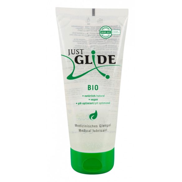 Just Glide Bio - vízbázisú vegán síkosító (200 ml)