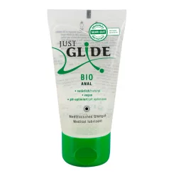 Just Glide Bio ANAL - vízbázisú vegán síkosító (50 ml) - Bio és natúr intim termékek