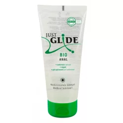 Just Glide Bio ANAL - vízbázisú vegán síkosító (200 ml) - Bio és natúr intim termékek