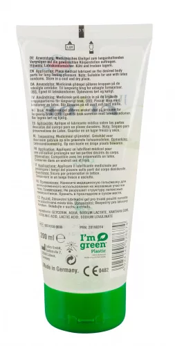 Just Glide Bio ANAL - vízbázisú vegán síkosító (200 ml) - Bio és natúr intim termékek