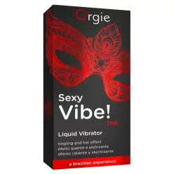 Orgie Sexy Vibe HOT - epres, melegítő folyékony vibrátor (15 ml) - Bio és natúr intim termékek