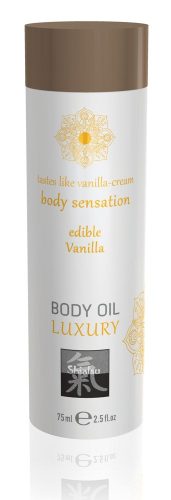 Shiatsu Luxury - ehető masszázsolaj - vanília (75 ml)