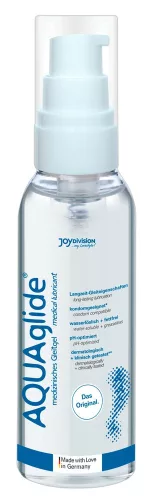 AQUAglide - pumpás, vízbázisú síkosító (75 ml) - Bio és natúr intim termékek