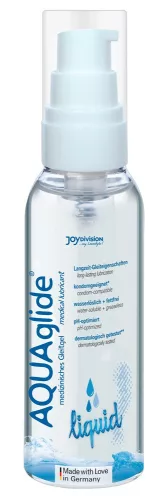 AQUAglide liquid - hosszantartó, kímélő, vízbázisú síkosító (50 ml) - Bio és natúr intim termékek