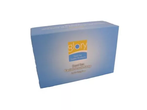 Glory holt-tengeri arcradírozó szappan 120 g - Bio és natúr kozmetikumok