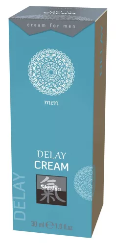 HOT Shiatsu Delay - ejakuláció késleltető krém férfiaknak (30 ml) - Bio és natúr intim termékek