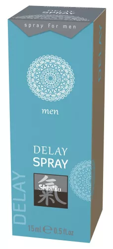 HOT Shiatsu Delay - ejakuláció késleltető spray férfiaknak (15 ml) - Bio és natúr intim termékek