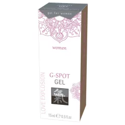 HOT Shiatsu G-Spot - G-pont stimuláló intim gél (15 ml) - Bio és natúr intim termékek