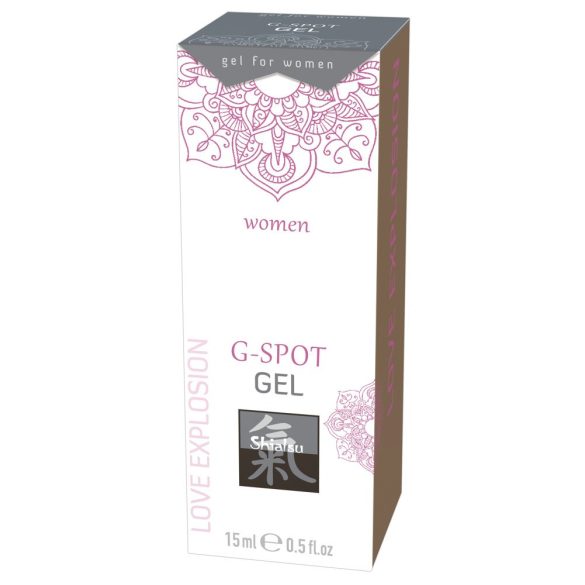 HOT Shiatsu G-Spot - G-pont stimuláló intim gél (15 ml)