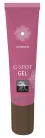 HOT Shiatsu G-Spot - G-pont stimuláló intim gél (15 ml) - Bio és natúr intim termékek