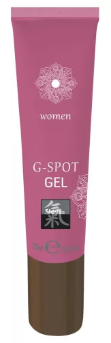 HOT Shiatsu G-Spot - G-pont stimuláló intim gél (15 ml) - Bio és natúr intim termékek