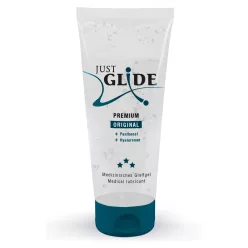 Just Glide Premium Original - vegán, vízbázisú síkosító (200 ml) - Bio és natúr intim termékek