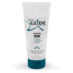Just Glide Premium Anal - tápláló anál síkosító (200 ml) - Bio és natúr intim termékek