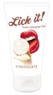 Lick it! - 2in1 ehető síkosító - fehércsoki (50 ml) - Bio és natúr intim termékek