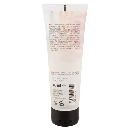 Just Play - melegítő vízbázisú síkosító (80 ml) - Bio és natúr intim termékek