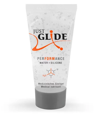 Just Glide Performance - hybrid síkosító (20 ml) - Bio és natúr intim termékek
