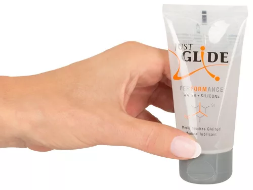 Just Glide Performance - hybrid síkosító (50 ml) - Bio és natúr intim termékek