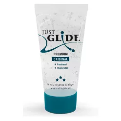 Just Glide Premium Original - vegán vízbázisú síkosító (20 ml) - Bio és natúr intim termékek