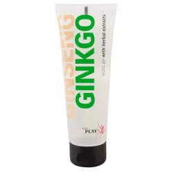 Just Play Ginseng Ginkgo - vízbázisú síkosító (80 ml) - Bio és natúr intim termékek