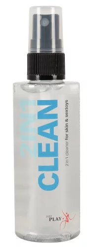 Just Play - 2in1 intim- és termék fertőtlenítő spray (100ml) - Bio és natúr intim termékek