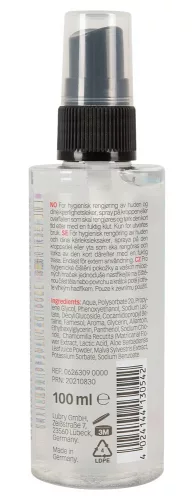 Just Play - 2in1 intim- és termék fertőtlenítő spray (100ml) - Bio és natúr intim termékek