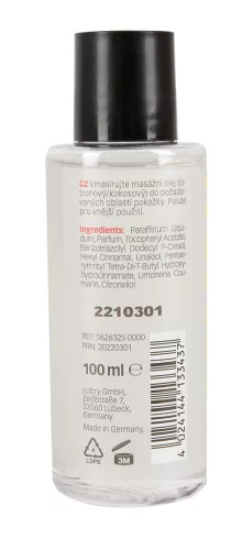 Just Play - vegán masszázsolaj - citrom-kókusz (100ml) - Bio és natúr intim termékek