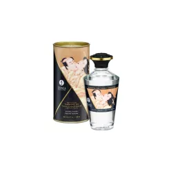 Shunga - melegítő hatású masszázsolaj - vanília (100ml) – Masszázsolaj, masszázsgél