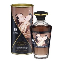   Shunga - melegítő hatású masszázsolaj - csokoládé (100ml)